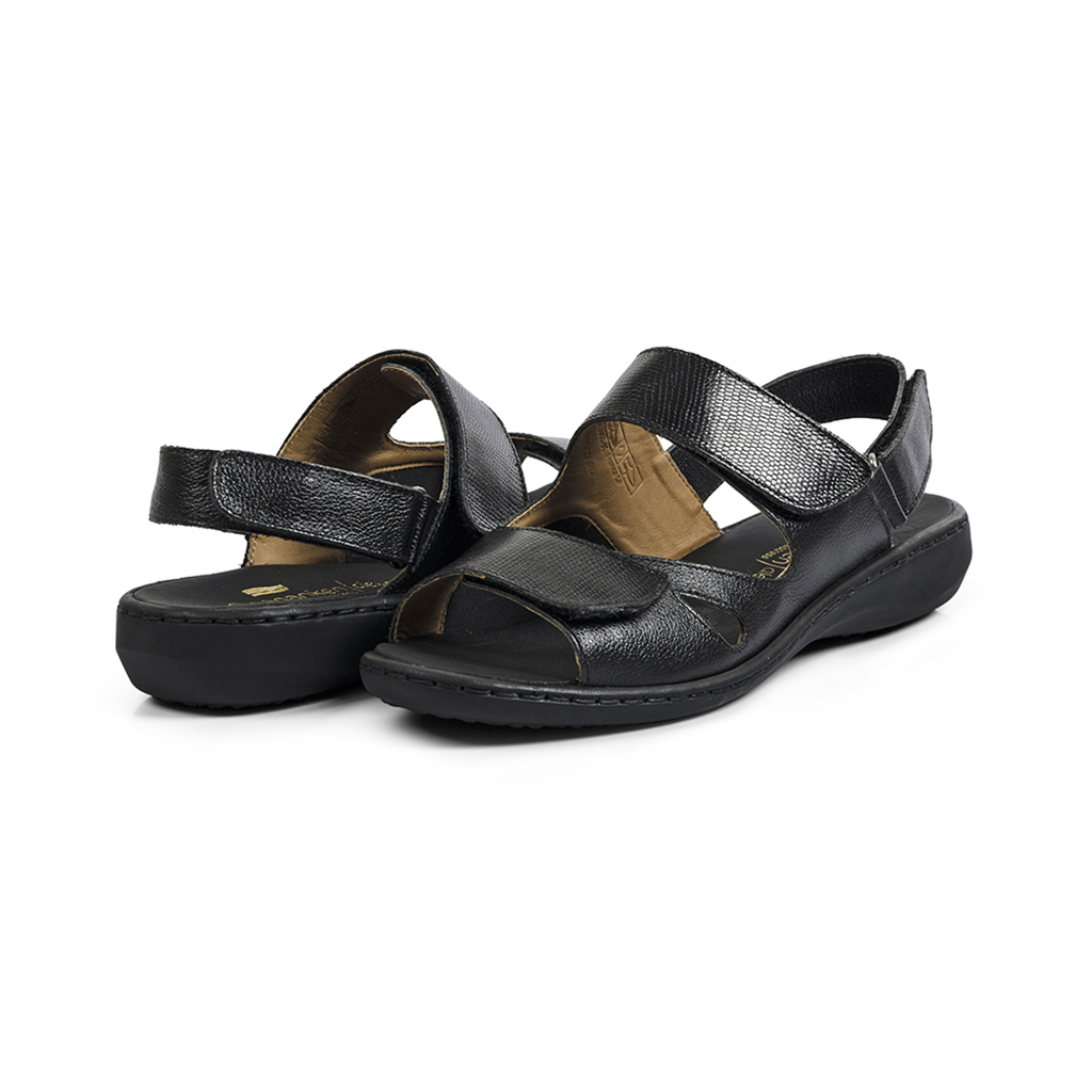 Enjoy Ref 63624 Suzi Preto - Slim Fly Preto - Lycra Preto - Solado PU Preto (1)