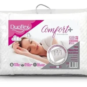 Travesseiro Confort+ CF3100 Duoflex Branco