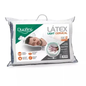 Travesseiro Latex Light Cervical Duoflex LP2100
