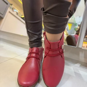 Bota Feminina Antistress Anatômica em Couro Opananken