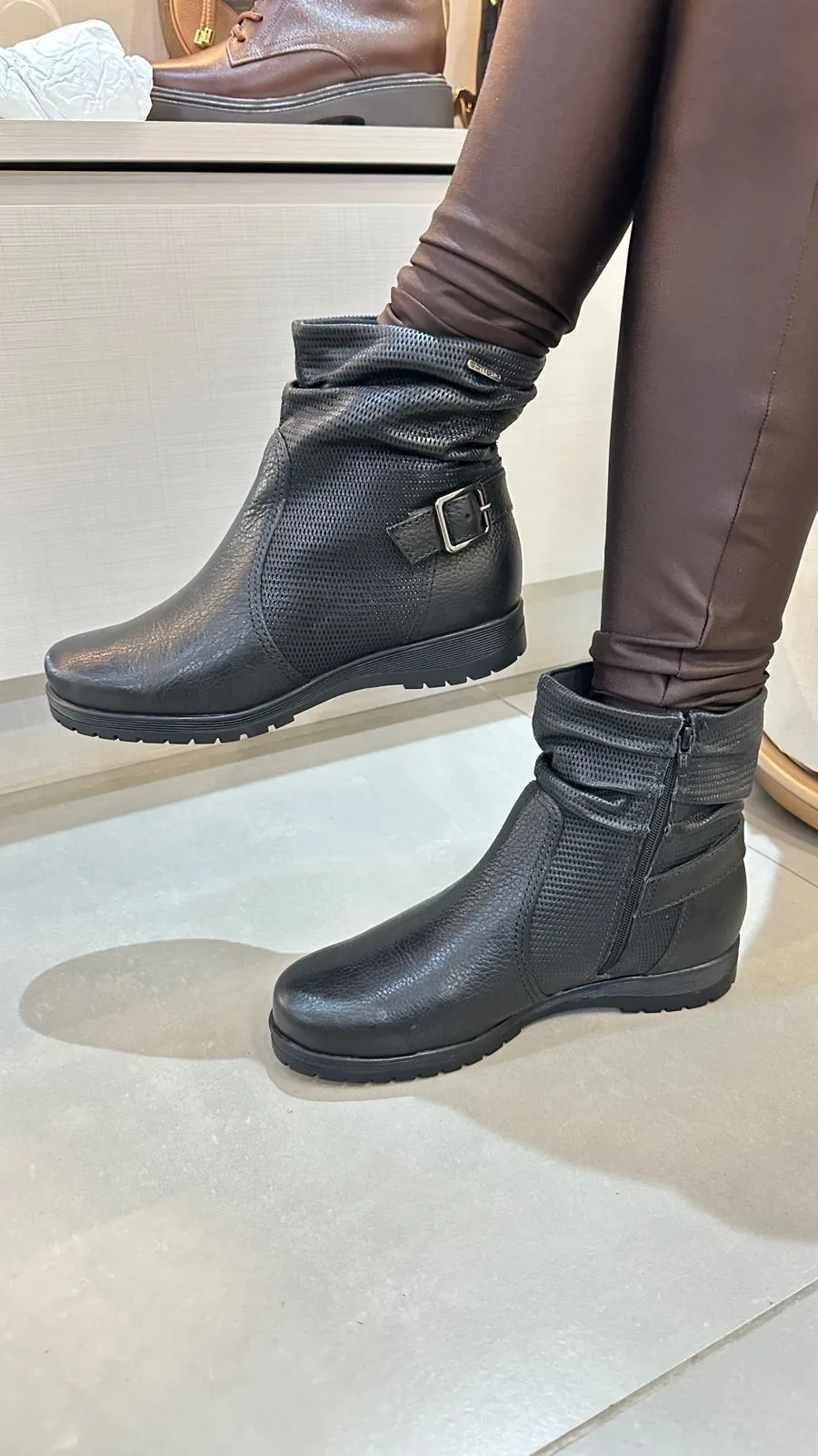 Bota Feminina Cano Curto Confort Bottero