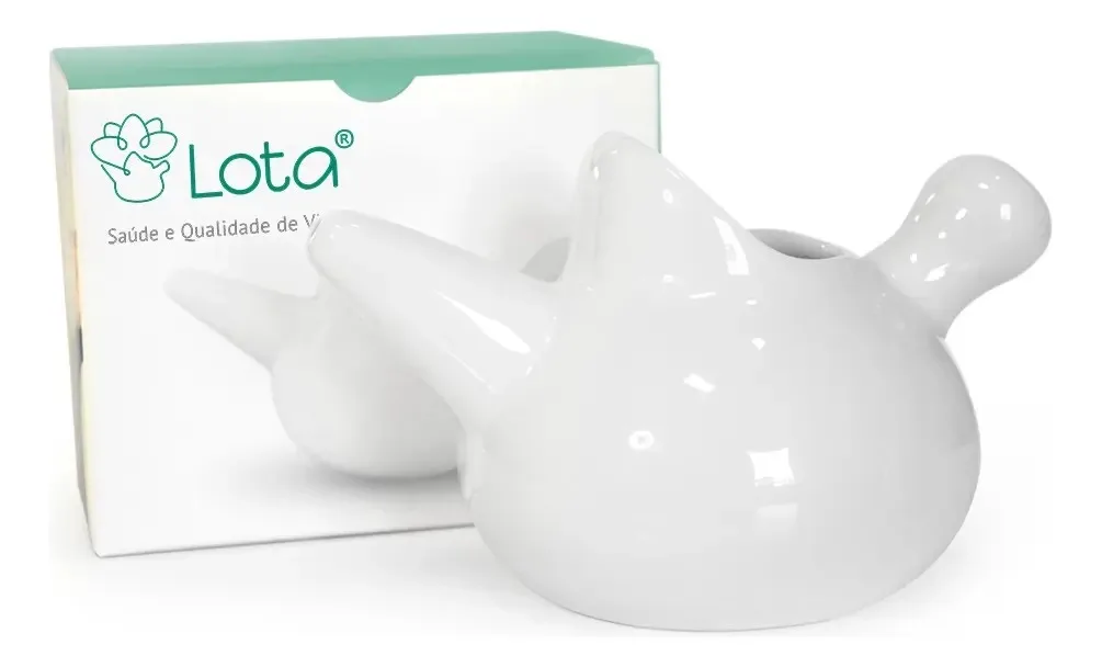 Lota Higienizador Nasal de Porcelana G 350ml